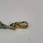 Designer Juicy Couture Gold-Tone Lobster Clasp Tennis Racket Bracelet Charm image number 5