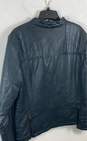 Levi's Black Faux Leather Jacket - Size Medium image number 7