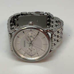 Designer Coach ES-3712 Silver-Tone Chronograph Round Dial Analog Wristwatch alternative image