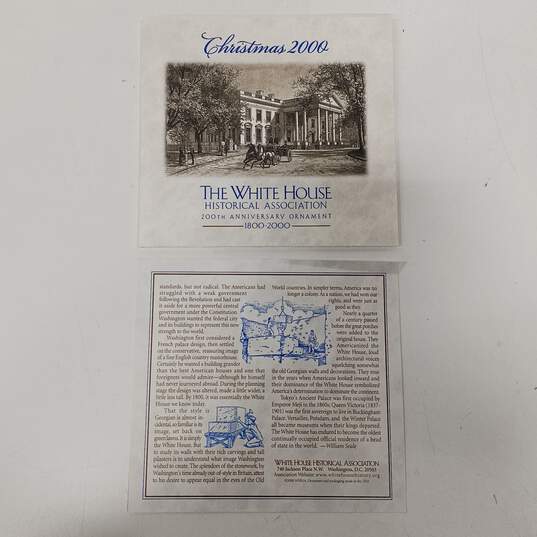 Vintage White House Christmas Ornament image number 2