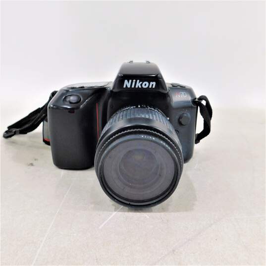 Nikon N70 52mm Film SLR Camera w/ Case image number 2