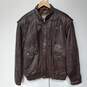 Wilsons Leather Brown Leather Jacket Size M image number 1