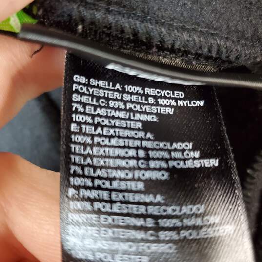 Black Recycled Polyester/Nylon Jacket Size XS image number 4