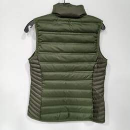 columbia Men's Green Pufferpol Vest Size S alternative image