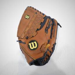 Wilson A500 12" Ecco Leather Dual Hinge Baseball Glove RHT A0500 12