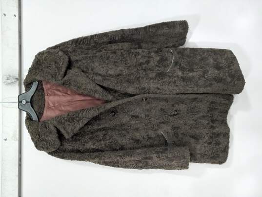 Vintage Mar Del By Rice Brown Fur Coat (No Size) image number 1