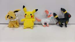 Pokemon Plush Dolls Assorted 4pc Lot
