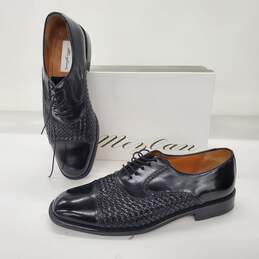 Mezlan Men's San Juan Black Leather Dress Shoes Size 11