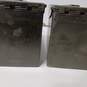 Bundle of 2 Vintage Military Ammo Canisters image number 6