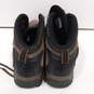 Mens Klondike  Brown Leather Lace Up Ankle Hiking Boots Size 10.5 image number 2