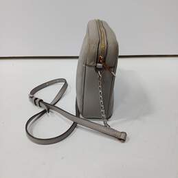 Michael Kors Gray Pebbled Leather Chain Strap Crossbody Bag Purse alternative image