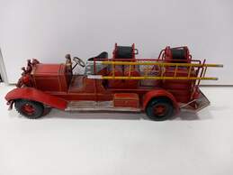Bundle of Assorted Vintage Toy Fire Truck & Figures alternative image