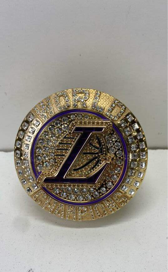 Los Angeles Lakers 2020 NBA Championship Ring Paper Weight image number 1