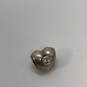 Designer Pandora 925 ALE Sterling Silver Cubic Zirconia Heart Beaded Charm image number 2