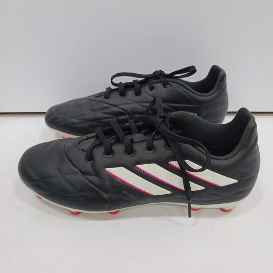 Adidas Copa Pure.4 FG Children's Black Cleats Size 5 image number 3