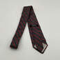 Mens Multicolor Striped Silk Four In Hand Adjustable Designer Necktie image number 2