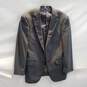 Pronto Uomo Dark Gray Blazer Suit Jacket Men's Size 37R image number 1
