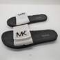 Michael Kors Women's Black and White Slide Sandals Size 6.5 image number 2