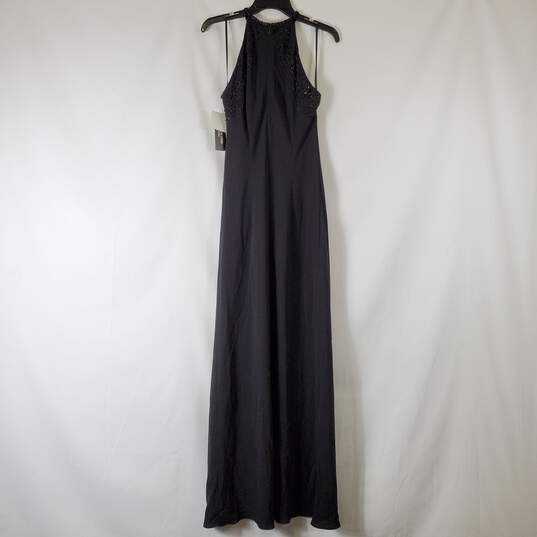 Jones New York Women Black Halter Gown Sz 12 Nwt image number 2