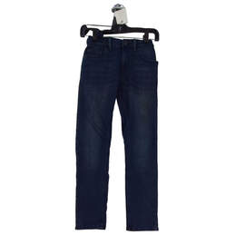 Boys Blue 511 Slim Fit Dark Wash Denim Straight Leg Jeans 12R 26X27
