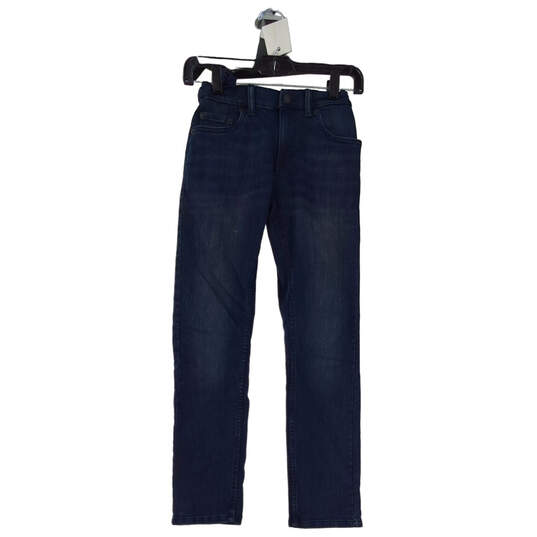 Boys Blue 511 Slim Fit Dark Wash Denim Straight Leg Jeans 12R 26X27 image number 1