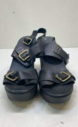 Rockport Leather Strappy Sandals Black 9 alternative image