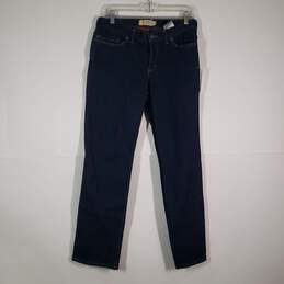 Womens Original Fit 5 Pockets Design Denim Straight Leg Jeans Size 10