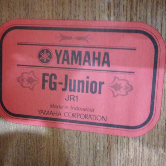 Yamaha Brand FG-Junior/JR1 Model 1/2 Size Wooden Acoustic Guitar w/ Soft Gig Bag image number 5
