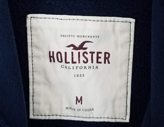 Hollister Graphic Hoodie Women Navy M image number 4
