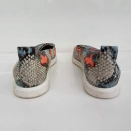 Franco Sarto Boston Snake Embossed Leather Slip-On Sneaker Size 7M alternative image
