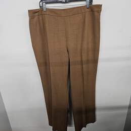 Le Suit Brown Dress Pants