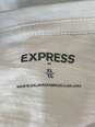 Express Mens White Short Sleeve Crew Neck T-Shirt Size X-Large T-0552426-N image number 4