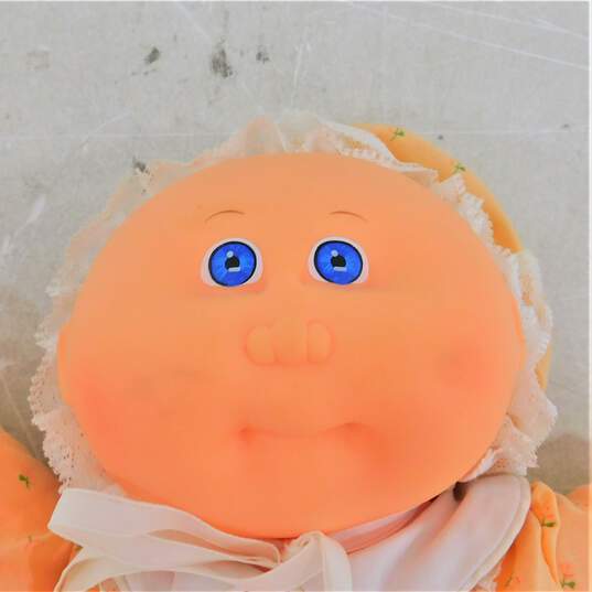 Vintage Cabbage Patch Kids Doll Bald Blue Eyes w/ Outfit image number 2