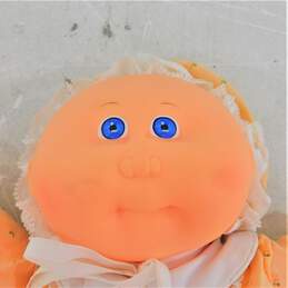 Vintage Cabbage Patch Kids Doll Bald Blue Eyes w/ Outfit alternative image
