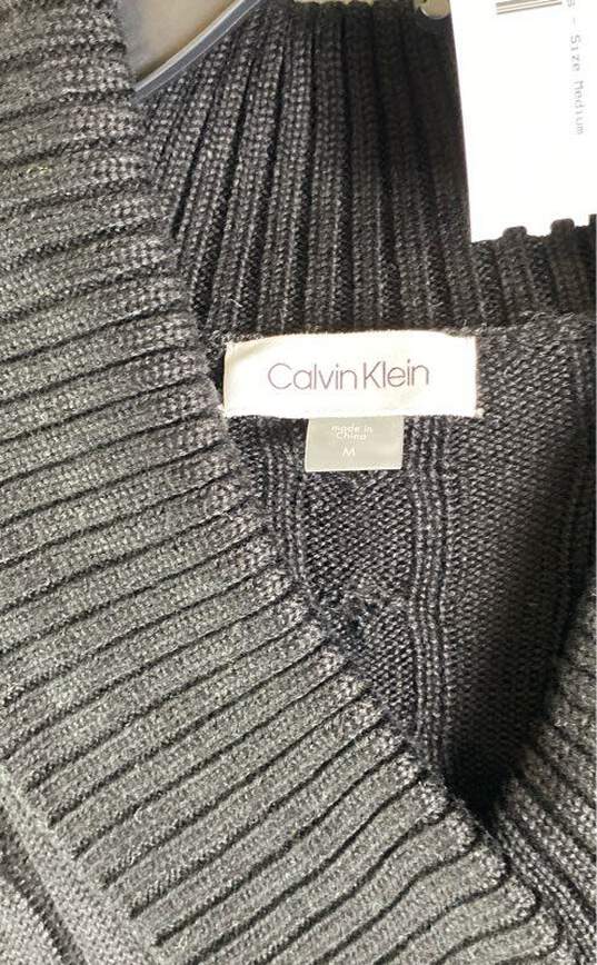 Calvin Klein Black Casual Dress - Size Medium image number 4