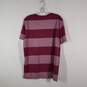 NWT Mens Striped Crew Neck Short Sleeve Pullover T-Shirt Size Large image number 2