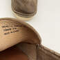 Mens Brown Leather Round Toe Slip-On Moccasin Loafers Shoes Size 11.5 image number 7