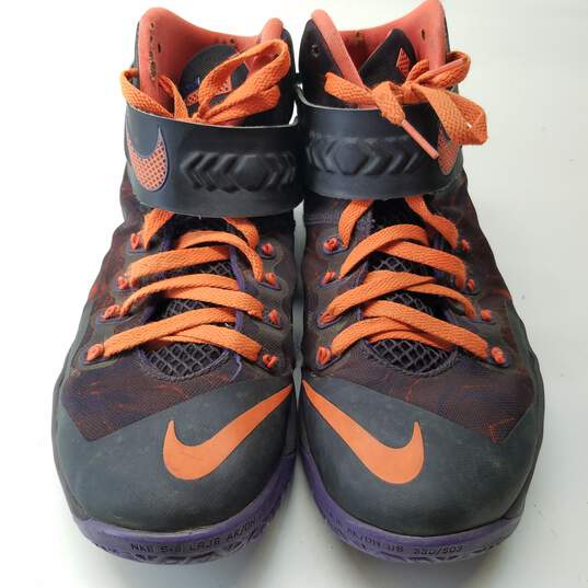Nike Zoom Soldier 8 PRM Cave Purple Athletic Shoes Men's Size 10 image number 7