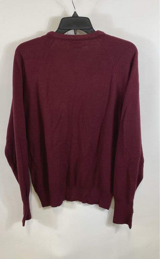 Christian Dior Burgundy Sweater - Size Medium image number 2