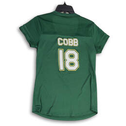 Womens Green Yellow Short Sleeve Green Bay Packers Cobb #18 NFL Jersey Sz L alternative image