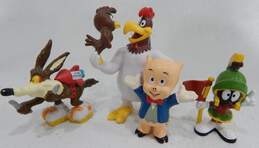VTG 1988 Applause Looney Tunes PVC Figures Foghorn Leghorn & Henry Hawk Marvin Porky Wile