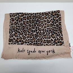 Kate Spade Cheetah Print Shawl