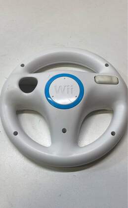 Set Of 2 Nintendo Wii Steering Wheels- White alternative image