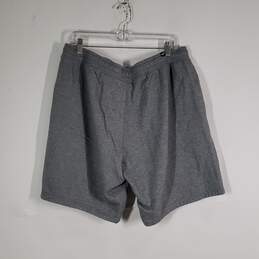 Mens Drawstring Waist Flat Front Slash Pockets Sweat Shorts Size XL alternative image