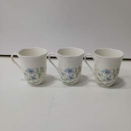 3 Lenox Floral Coffee Cups alternative image
