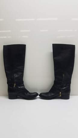 Michael Kors Harland Leather Riding Boots Size 7 Medium alternative image