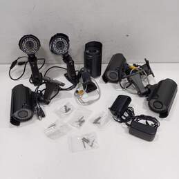 Bundle of Six EZ Bullet VF Platinum Video Cameras with Mounts