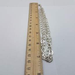 Milor Sterling Silver 5 Strand Oval Link 7 inch Bracelet         10.0g alternative image