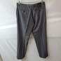 NWT Banana Republic Dress Pants Mens 33x30 Flat Front Gray Tailored Slim Fit image number 3
