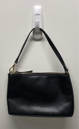 Kate Spade Black Leather Wristlet Zip Clutch Bag alternative image